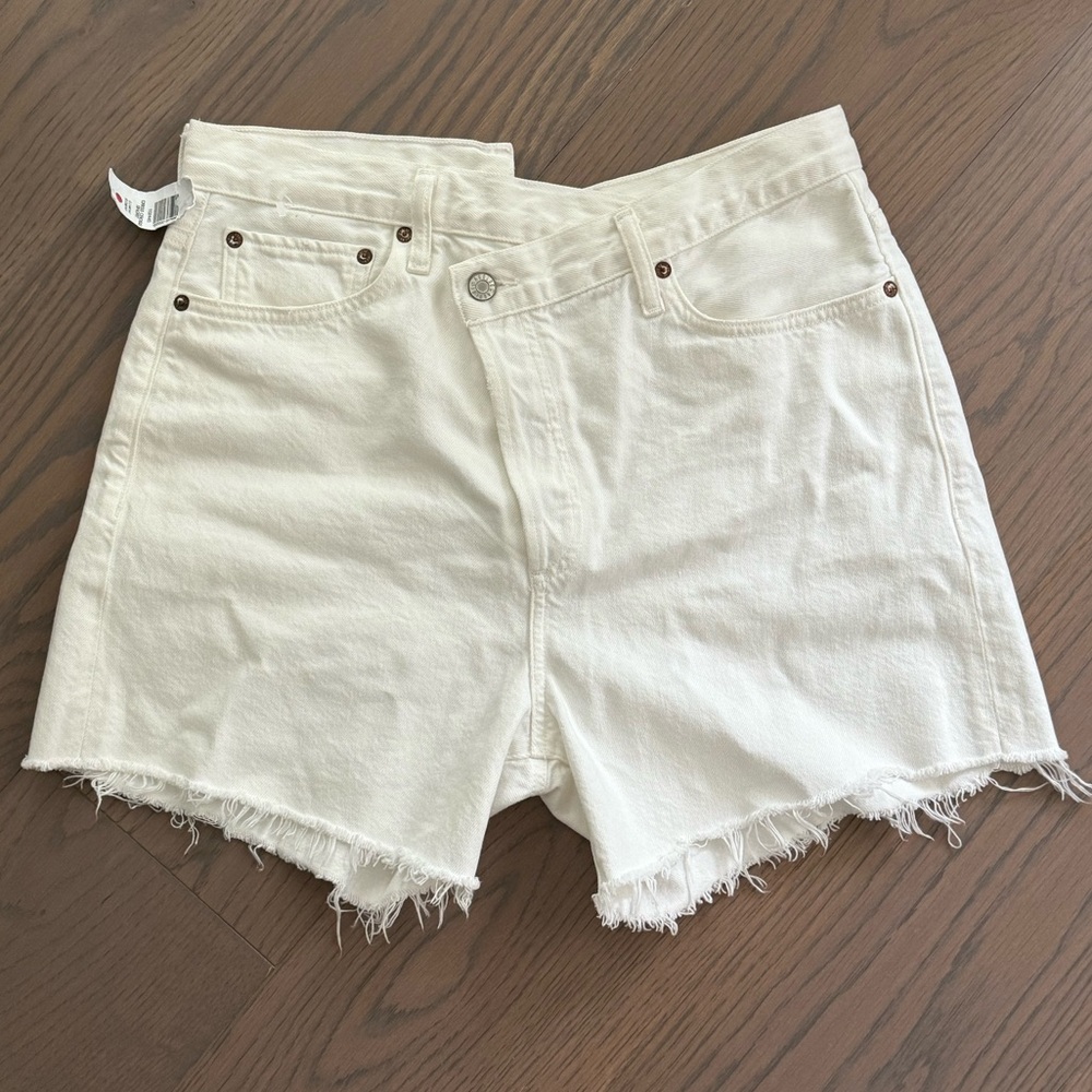 Agolde Criss Cross Short